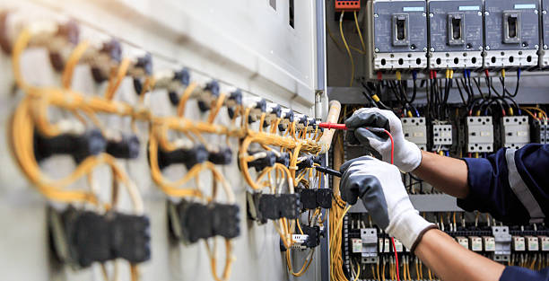 Professional Electrician technician working in East Lake-Orient Park, FL